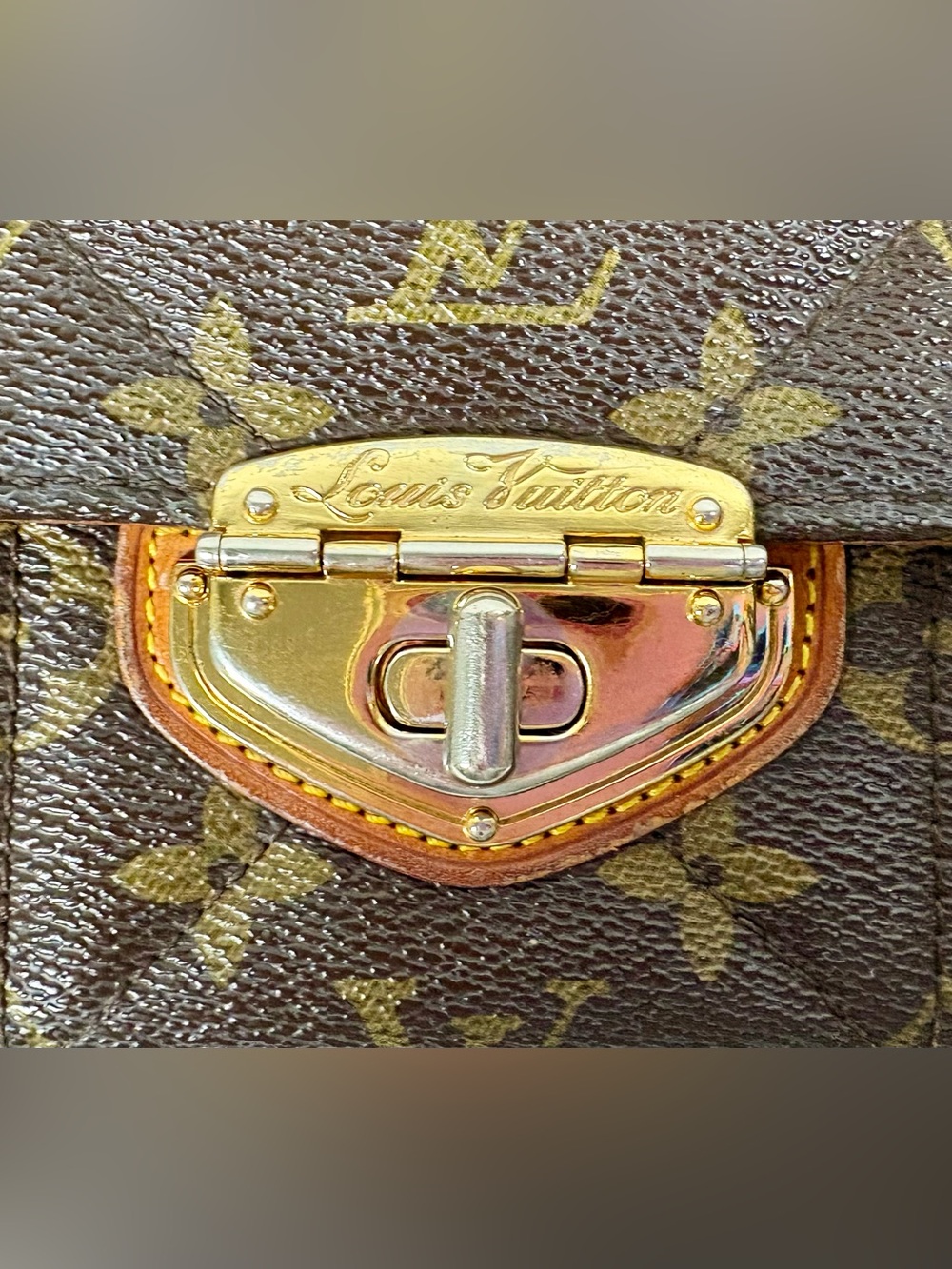 Louis Vuitton Monogram Portefeuille Sarah Etoile Wallet 114 MI1028 - Picture 5 of 12
